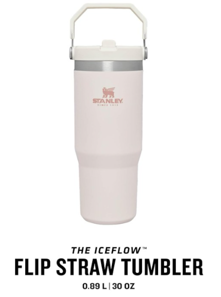 TERMO FLIP STRAW 30 ONZ ACERO INOXIDABLE