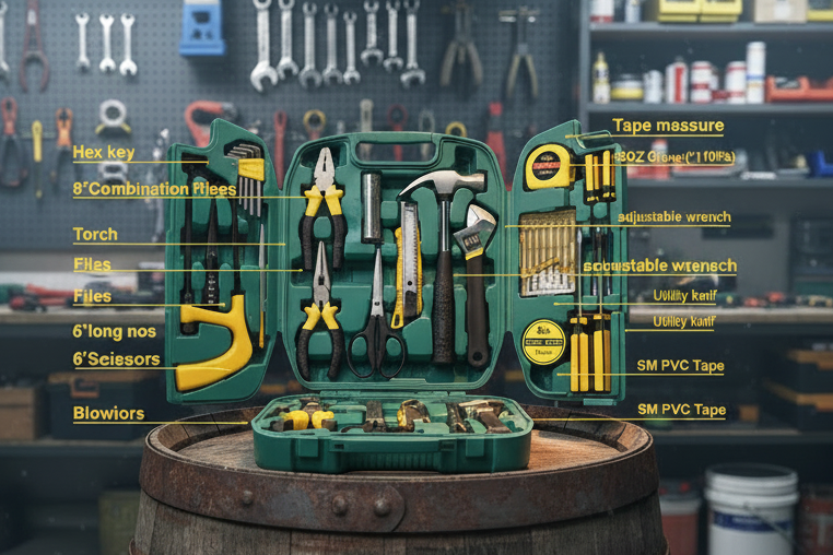 KIT DE HERRAMIENTAS X27 PIESAS