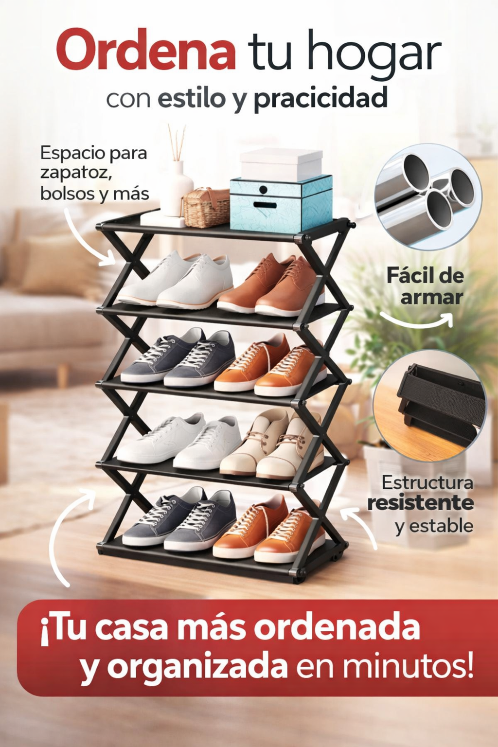 Zapatera 5 Niveles