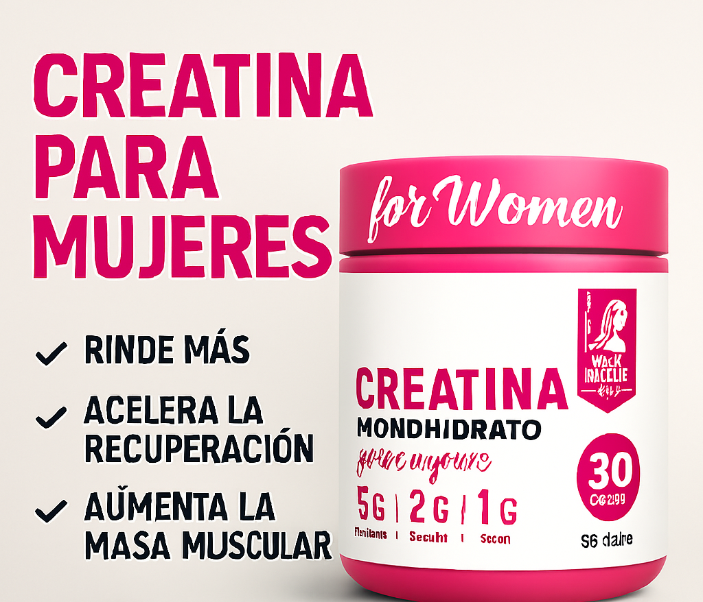 Creatine for Women – Resultados que se sienten